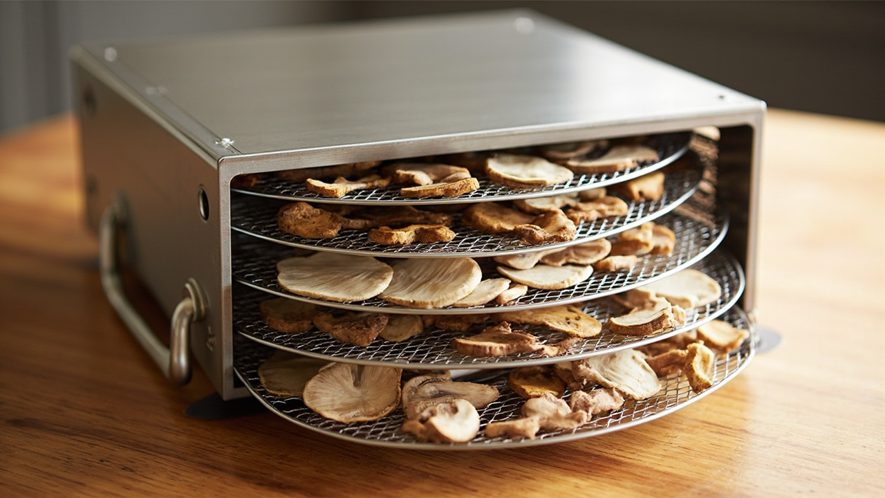 Mushroom Dehydrator for Gourmet Harvests (Kitchen-Scale)