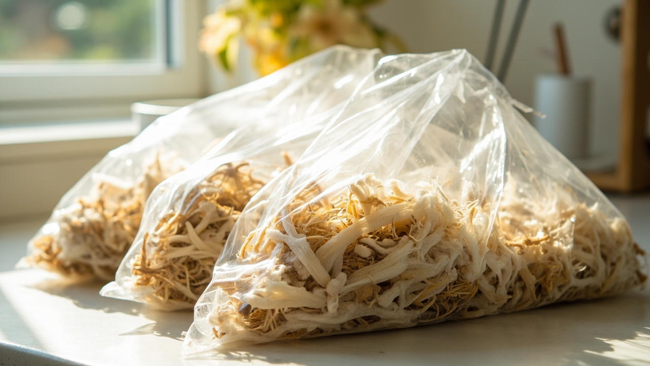 Straw Substrate for Gourmet Mushrooms (Kitchen-Scale Prep Guide)