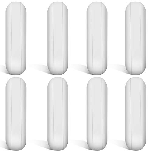 Weewooday 8 Pieces PTFE Magnetic Mixer Stirrer Bar