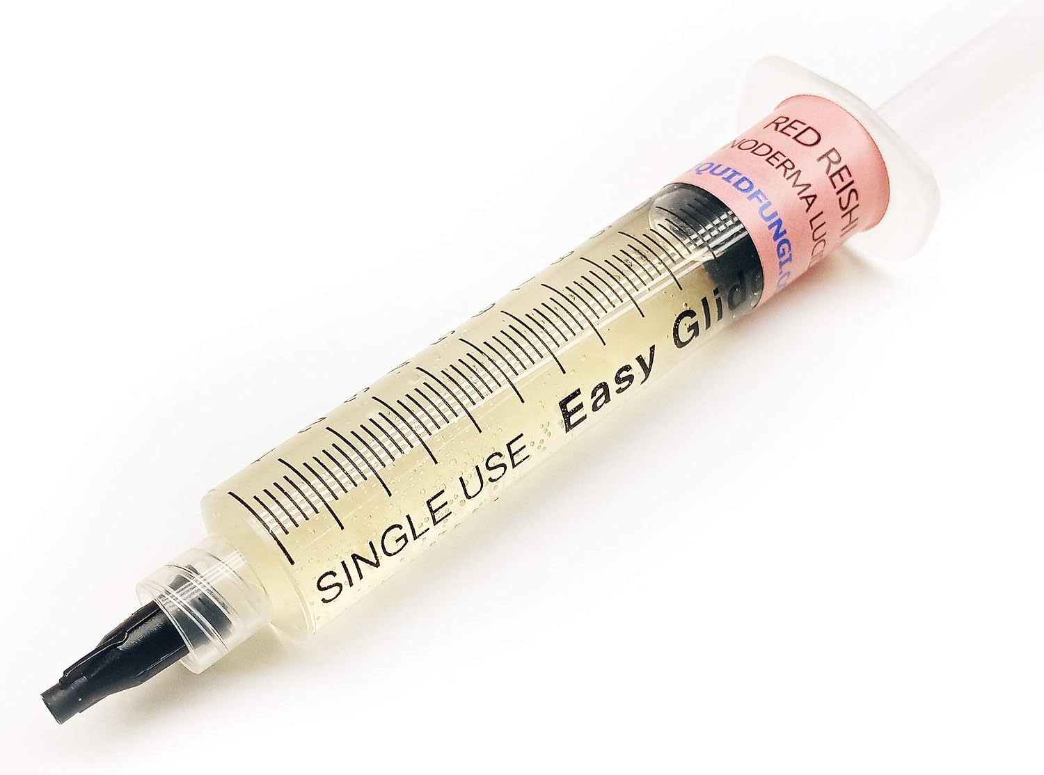 Red Reishi Mushroom Liquid Culture Syringe