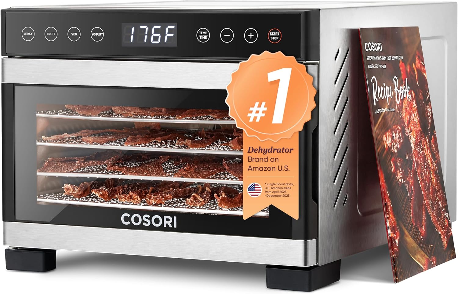 Cosori Food Dehydrator 5 Stainless Steel Trays