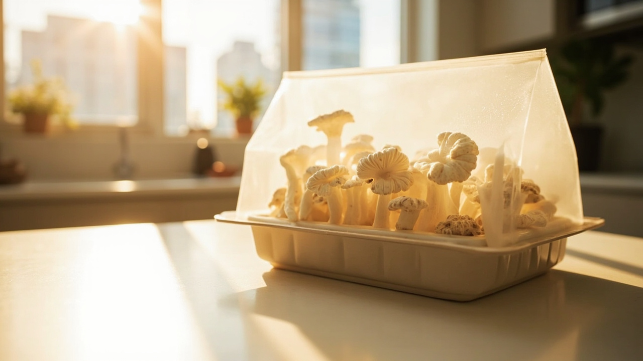 Grow Gourmet Mushrooms in an Apartment (Kitchen Kit)